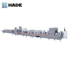 Folder Gluer nrog Kev Tshuaj Xyuas